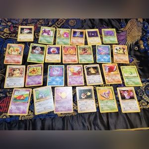 Original Team Rocket Set Pokemon Cards